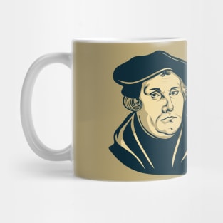 Quote from theologian and reformer Martin Luther Mug